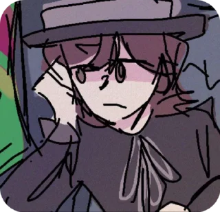 ✨ emoji Максимка✨ Типичный день Хикки✨ Telegram sticker 22 of 24