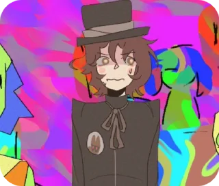 ✨ emoji Максимка✨ Типичный день Хикки✨ Telegram sticker 17 of 24