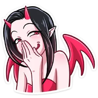 😃 emoji Дьяволица @nyasticks Telegram sticker 21 of 49