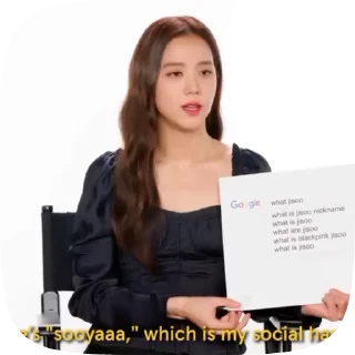 Sticker from jisoo. @ambassadorscks