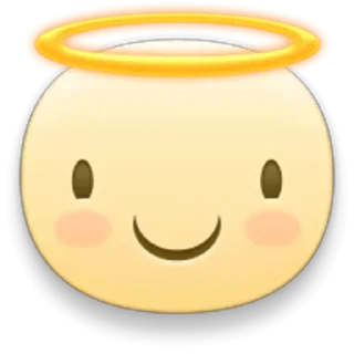 😇 emoji 𝐒𝐭𝐢𝐜𝐤𝐞𝐫𝐬  𝘉𝘺 : @AHIKOKO Telegram sticker 16 of 76