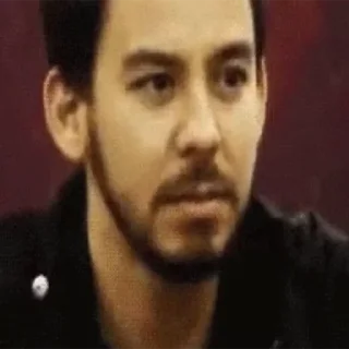 😐 emoji Mike Shinoda Mood Telegram sticker 20 of 31