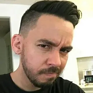 😶 emoji Mike Shinoda Mood Telegram sticker 18 of 31