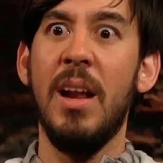 😨 emoji Mike Shinoda Mood Telegram sticker 19 of 31