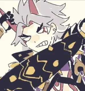🌟 emoji Arataki Itto Telegram sticker 23 of 50