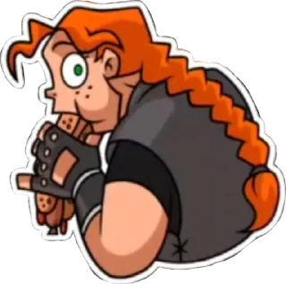 😋 emoji Metal Family, Viki (qzzvnt) Telegram sticker 10 of 54