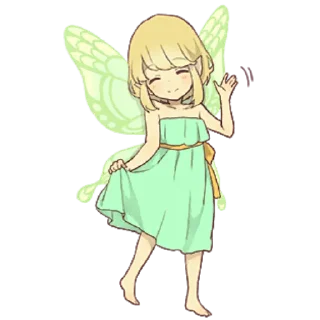Sticker from Маленькая фея @nyasticks