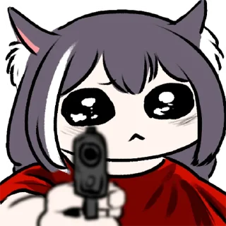 💀 emoji Sad Kyaru-chan @Sad_Kyaru_Chan Telegram sticker 13 of 55