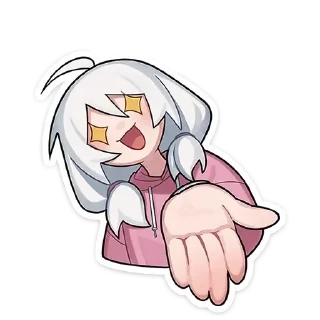 ✋ emoji Оля без надписей@Redaesha Telegram sticker 20 of 48