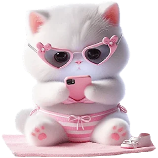📱 emoji Летние-мяу @Nyasticks Telegram sticker 7 of 41