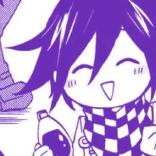 🌟 emoji Kokichi Ouma. 💜 Telegram sticker 17 of 45