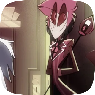 📻 emoji БОЛЬШЕ ⇨ @CLOOBHUB АЛАСТОР ОТЕЛЬ ХАЗБИН ALASTOR ТГ Telegram sticker 12 of 71