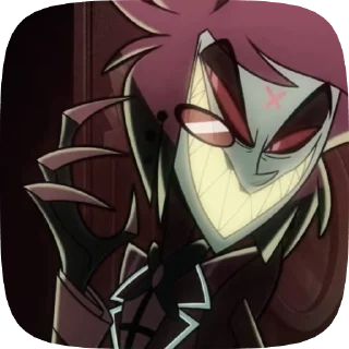 📻 emoji БОЛЬШЕ ⇨ @CLOOBHUB АЛАСТОР ОТЕЛЬ ХАЗБИН ALASTOR ТГ Telegram sticker 15 of 71