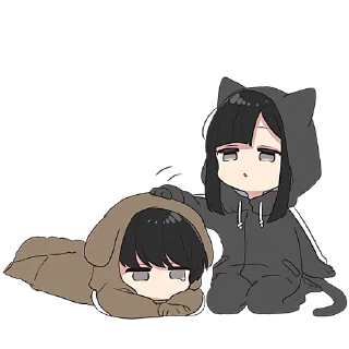 🤗 emoji Юрудура-тян 5 @Nyasticks Telegram sticker 10 of 41