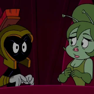 🥰 emoji MARVIN THE MARTIAN / COMMANDERX2 Telegram sticker 20 of 63