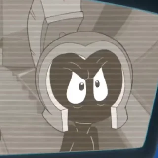 🫤 emoji MARVIN THE MARTIAN / COMMANDERX2 Telegram sticker 23 of 63