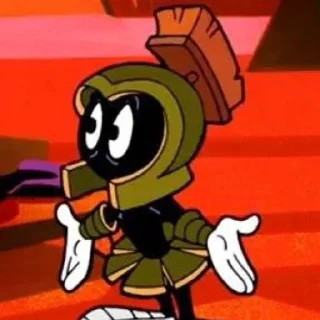 🌟 emoji Marvin Martian • @Earth928B Telegram sticker 7 of 40