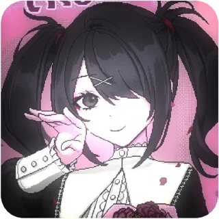 🕷 emoji ⲁⲙⲉ ⲥⲏⲁⲛ  ♡⸝⸝  @bluetand Telegram sticker 10 of 42