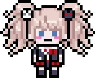 😐 emoji ♡Junko Enoshima by @Junko_maybe♡ Telegram sticker 23 of 120