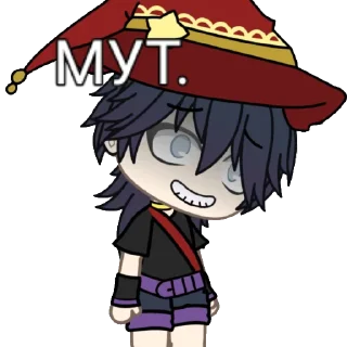 😓 emoji ГАЧИ МУЧИ С СКАРАМУЧЧЕЙ Telegram sticker 15 of 17