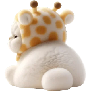 😒 emoji Пушистый жираф @Nyasticks Telegram sticker 16 of 35
