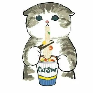 🍜 emoji 印章(nekoo!) Telegram sticker 10 of 19