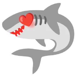 🌟 emoji Happy Shark🦈 Telegram sticker 6 of 57