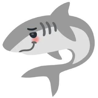 🌟 emoji Happy Shark🦈 Telegram sticker 14 of 57
