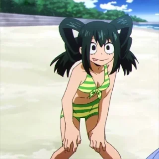 🌟 emoji 🐸 Tsuyu | @Earth138 🐸 Telegram sticker 5 of 30