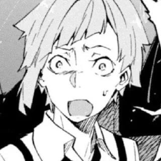 🤨 emoji atsushi stickerpack(manga) Telegram sticker 15 of 54