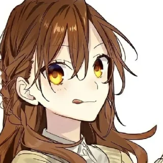 😋 emoji HoriMiya Telegram sticker 17 of 45