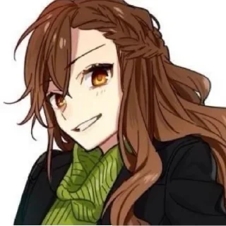 😏 emoji HoriMiya Telegram sticker 16 of 45