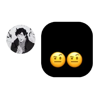 🤨 emoji Чоо Telegram sticker 21 of 31
