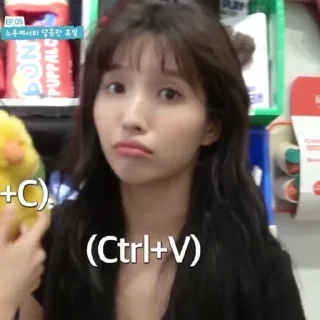 🐾 emoji (g)i-dle soyeon @g1dlehelp Telegram sticker 17 of 33
