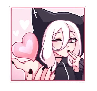 😘 emoji КатШи @SemesLi Telegram sticker 7 of 36