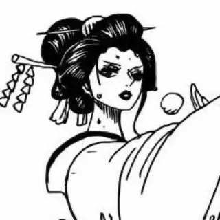 😮‍💨 emoji Nico Robin Telegram sticker 11 of 44