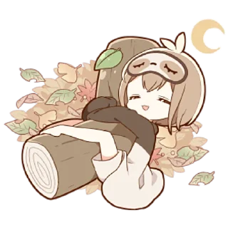 🤗 emoji Ленивец @nyasticks Telegram sticker 21 of 40