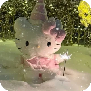 Sticker from hello kitty