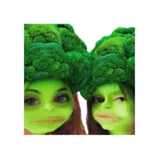 🥦 emoji семейка Telegram sticker 15 of 32
