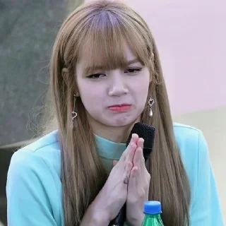 🙏 emoji Lalisa 🫶🏻 Telegram sticker 12 of 12