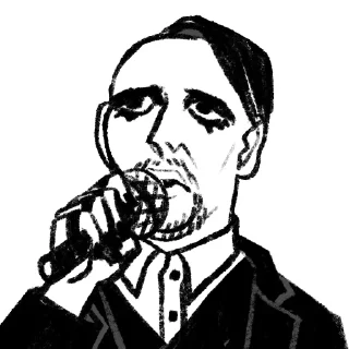 Sticker from Cursed Manson