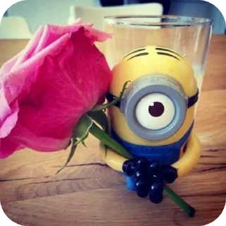 Sticker from ай лав миньонс:: стикеры @minion_pd