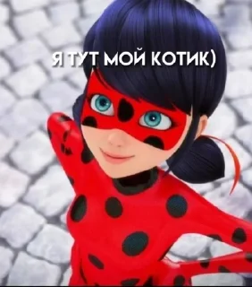 🐞 emoji леди баг и супер кот😼🐞 Telegram sticker 10 of 49