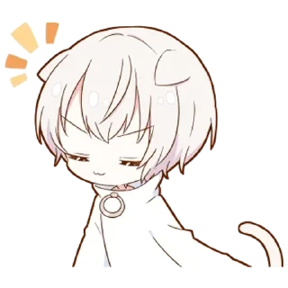 🌟 emoji Милашка-кун - @tg_sticks Telegram sticker 16 of 40