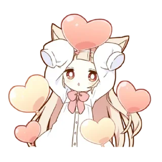 🌟 emoji Милашка-тян - @tg_sticks Telegram sticker 5 of 41