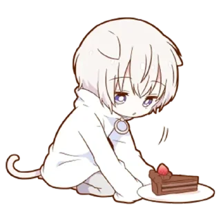 🌟 emoji Милашка-кун - @tg_sticks Telegram sticker 6 of 40