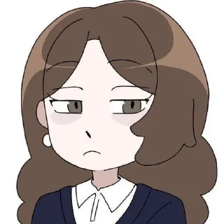 🤨 emoji Гяру Telegram sticker 8 of 29