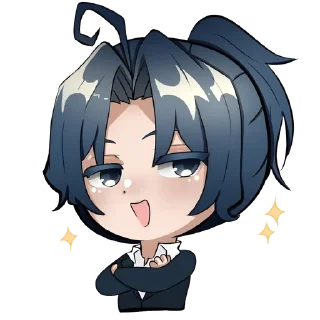 Sticker from yuukoku no moriarty stickers