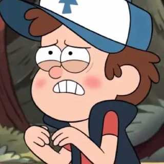 😨 emoji гравити фолз 🤠💘 Telegram sticker 6 of 22