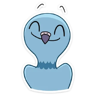 🙂 emoji Голубец (@TgSticker) Telegram sticker 10 of 48
